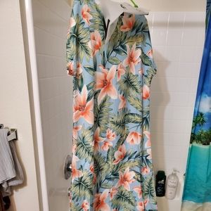Shein Tropical tunic dress